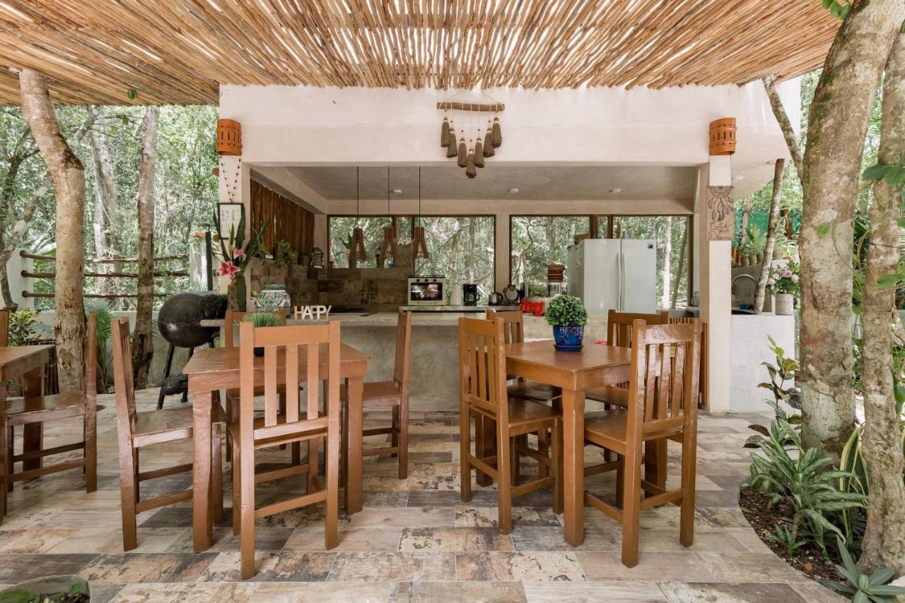 Cachito De Cielo Luxury Jungle Lodge Тулум Экстерьер фото