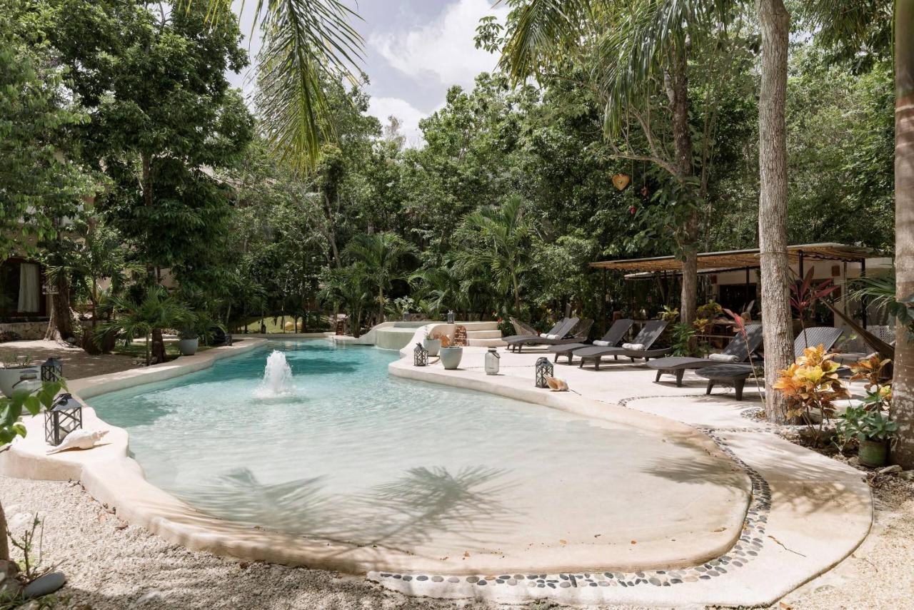 Cachito De Cielo Luxury Jungle Lodge Тулум Экстерьер фото