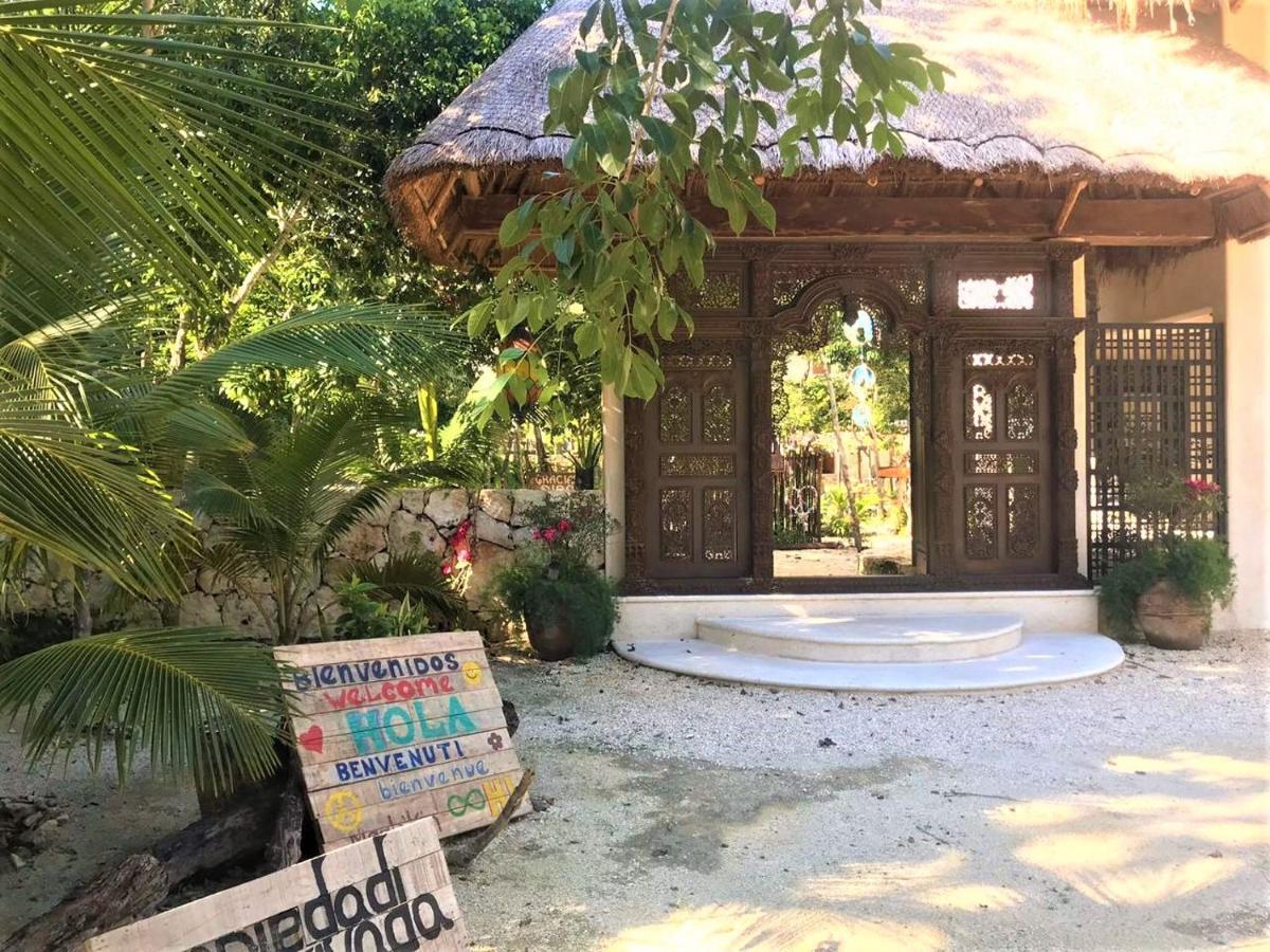Cachito De Cielo Luxury Jungle Lodge Тулум Экстерьер фото